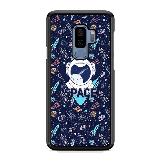 Space with Cosmic Life Samsung Galaxy S9 Plus Case