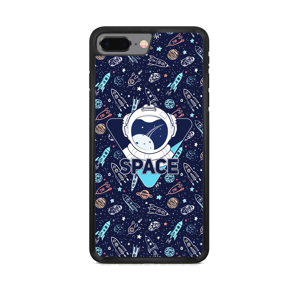 Space with Cosmic Life iPhone 7 Plus Case