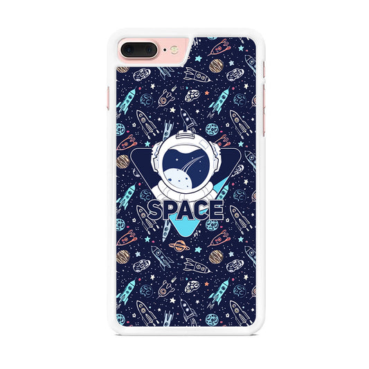 Space with Cosmic Life iPhone 7 Plus Case