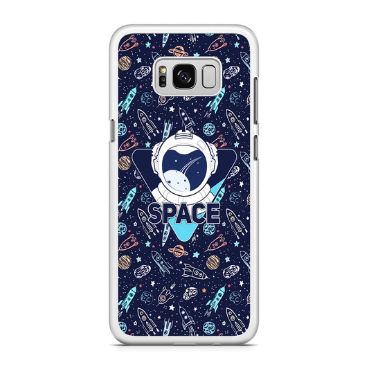 Space with Cosmic Life Samsung Galaxy S8 Plus Case