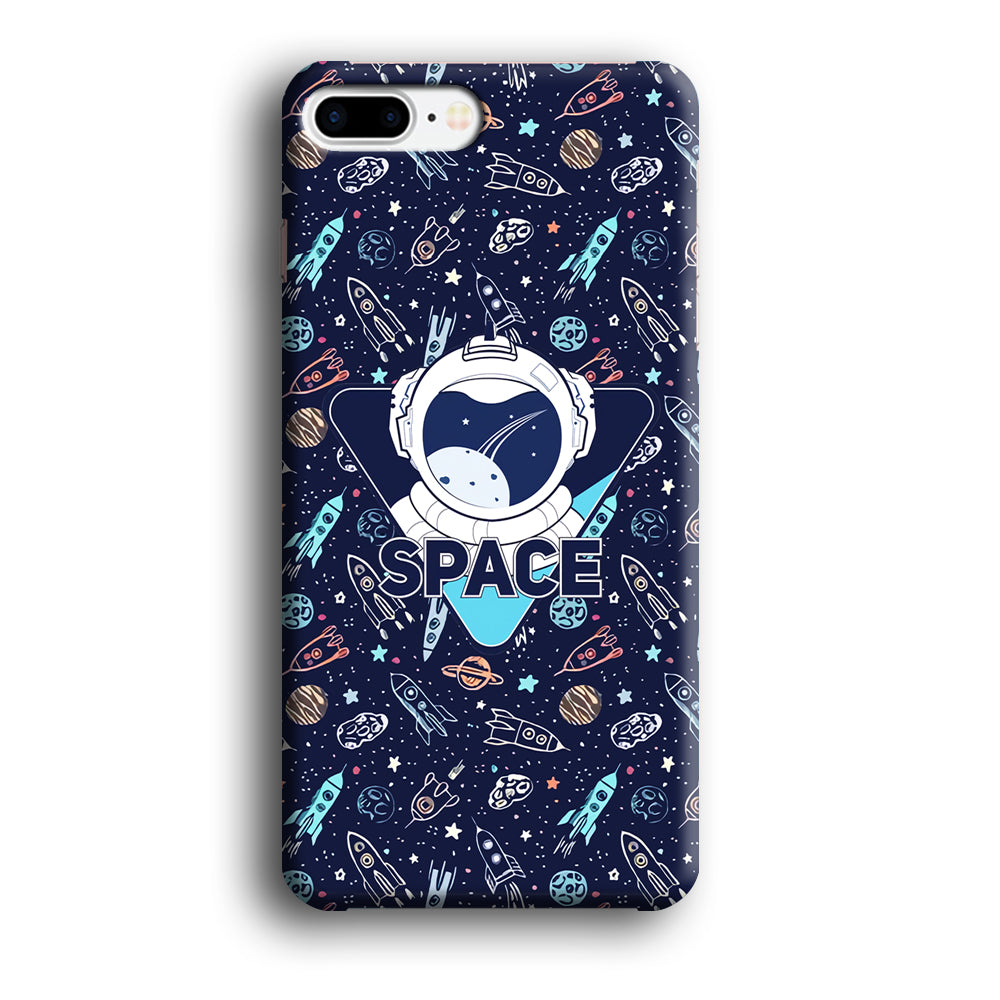 Space with Cosmic Life iPhone 7 Plus Case