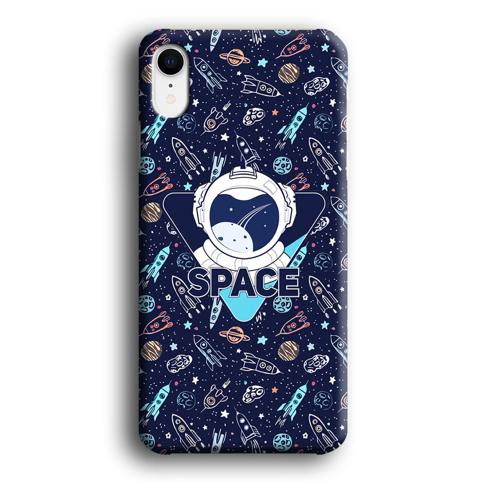 Space with Cosmic Life iPhone XR Case