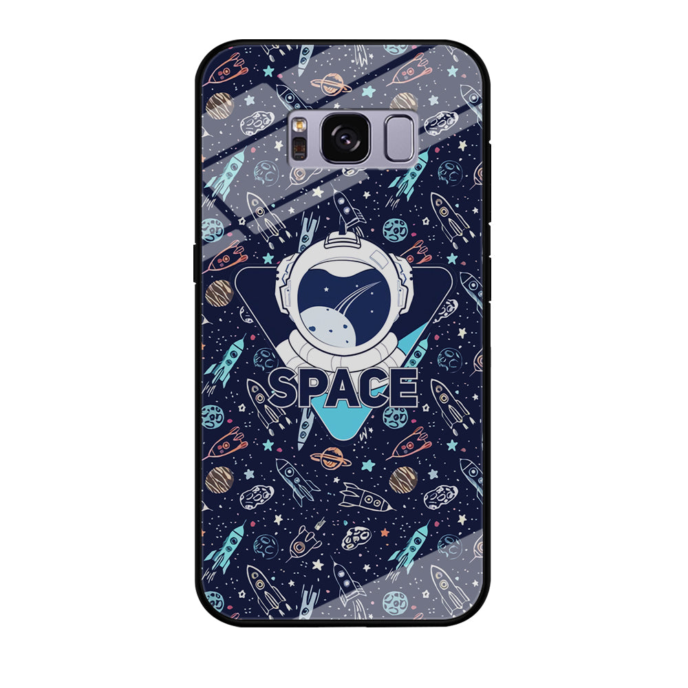 Space with Cosmic Life Samsung Galaxy S8 Case