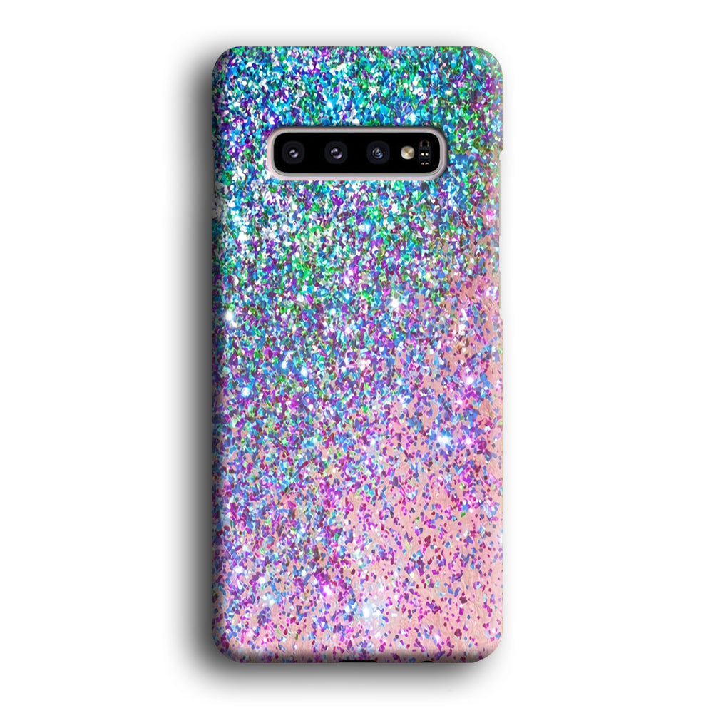 Sparkle Crystal Verdant Samsung Galaxy S10 Case