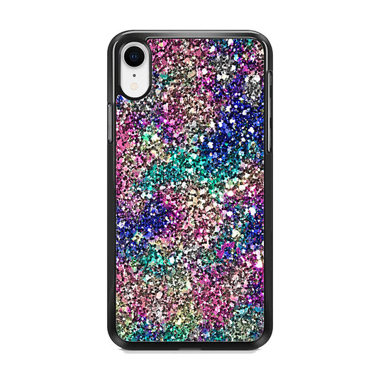 Sparkle Glitter Color Mix iPhone XR Case