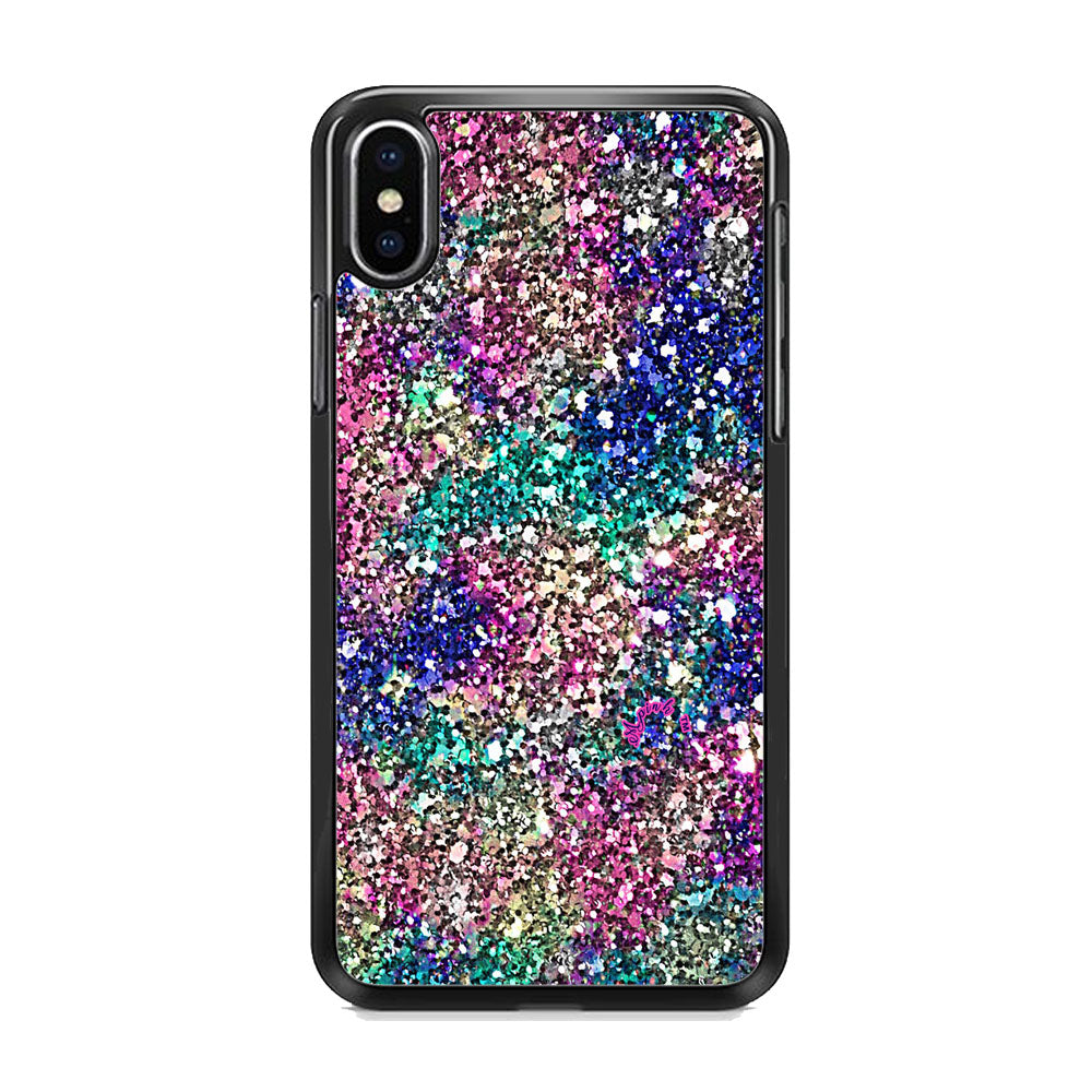 Sparkle Glitter Color Mix iPhone XS MAX Case