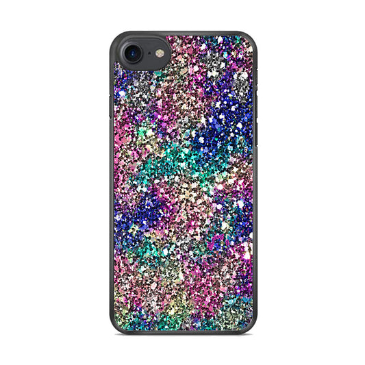 Sparkle Glitter Color Mix iPhone 8 Case