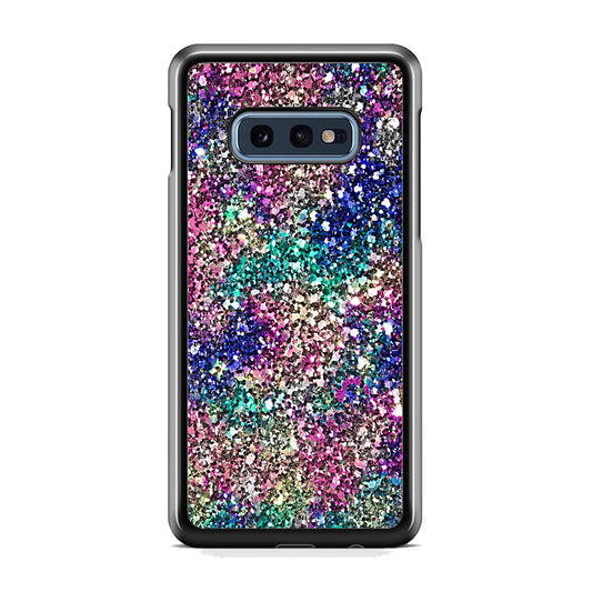 Sparkle Glitter Color Mix Samsung Galaxy S10E Case