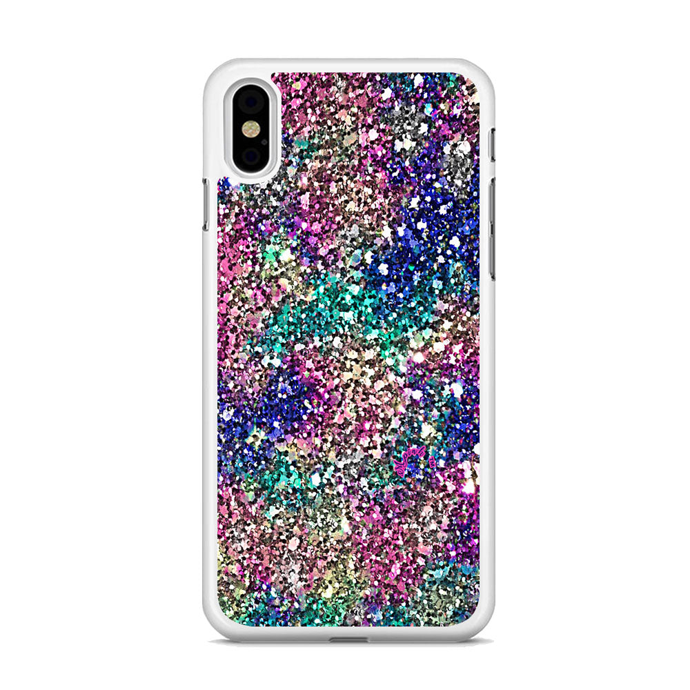 Sparkle Glitter Color Mix iPhone XS MAX Case