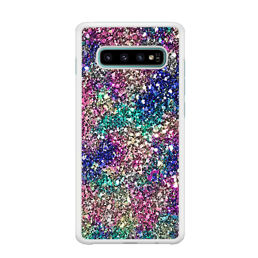 Sparkle Glitter Color Mix Samsung Galaxy S10 Plus Case