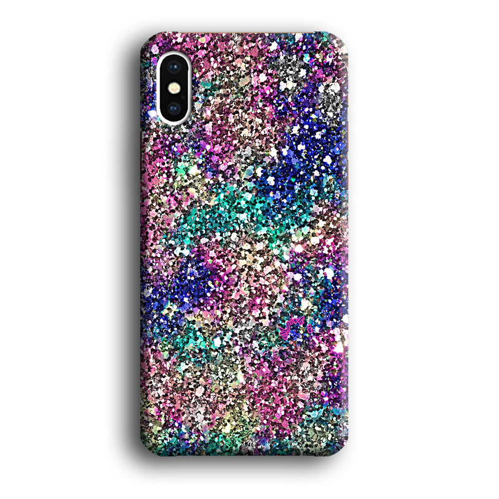 Sparkle Glitter Color Mix iPhone XS MAX Case