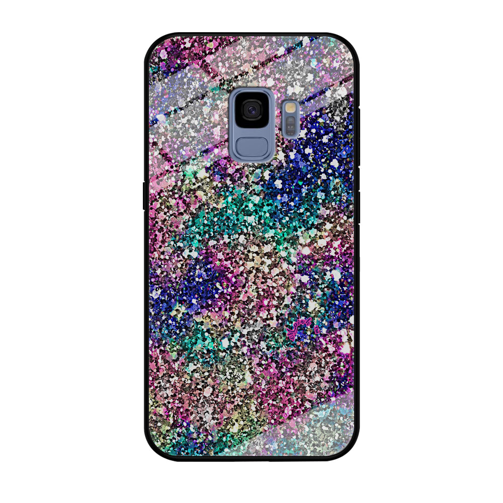 Sparkle Glitter Color Mix Samsung Galaxy S9 Case