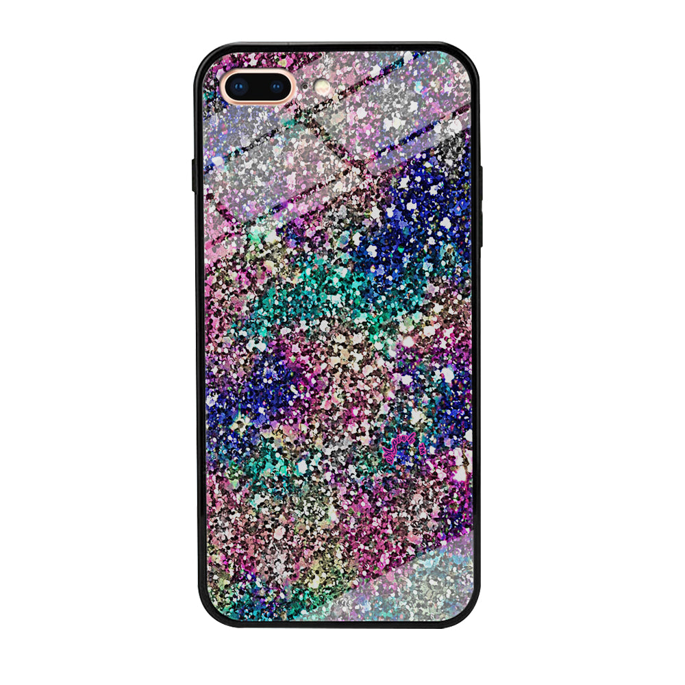 Sparkle Glitter Color Mix iPhone 8 Plus Case