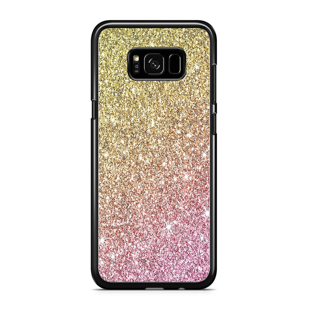 Sparkle Ride to Gold Samsung Galaxy S8 Plus Case