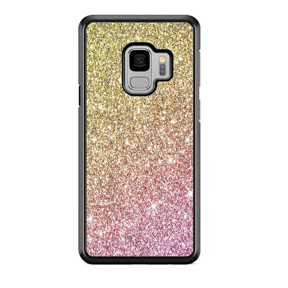 Sparkle Ride to Gold Samsung Galaxy S9 Case