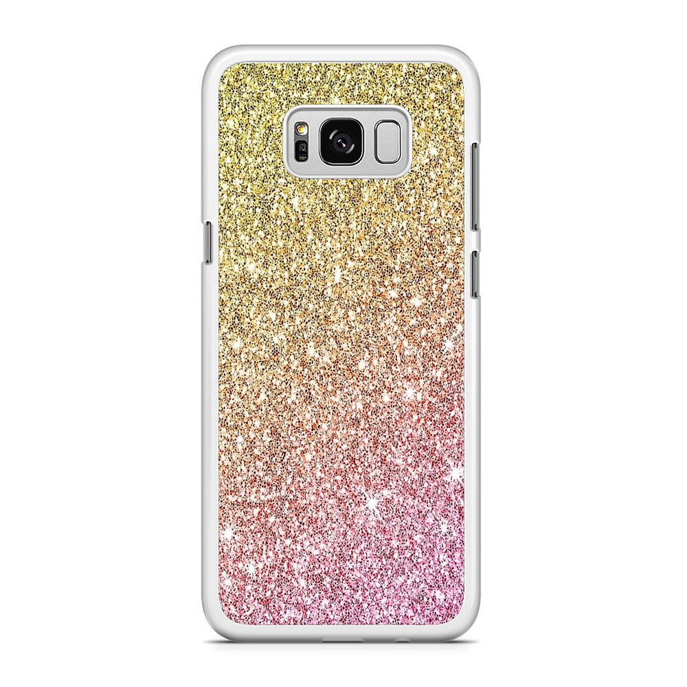 Sparkle Ride to Gold Samsung Galaxy S8 Plus Case