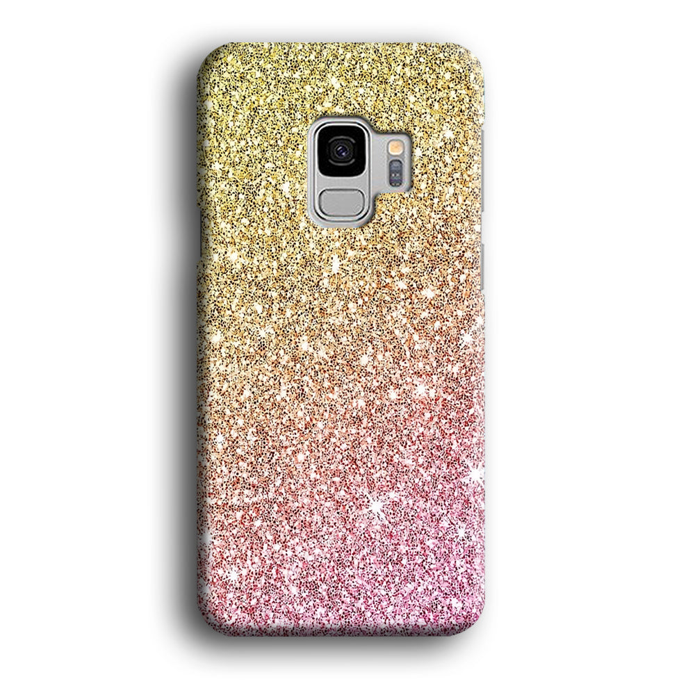 Sparkle Ride to Gold Samsung Galaxy S9 Case