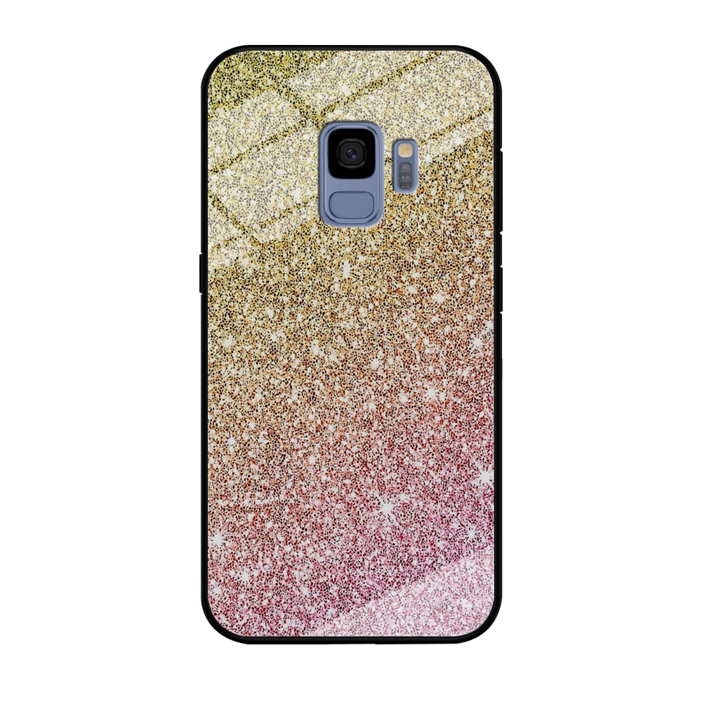 Sparkle Ride to Gold Samsung Galaxy S9 Case