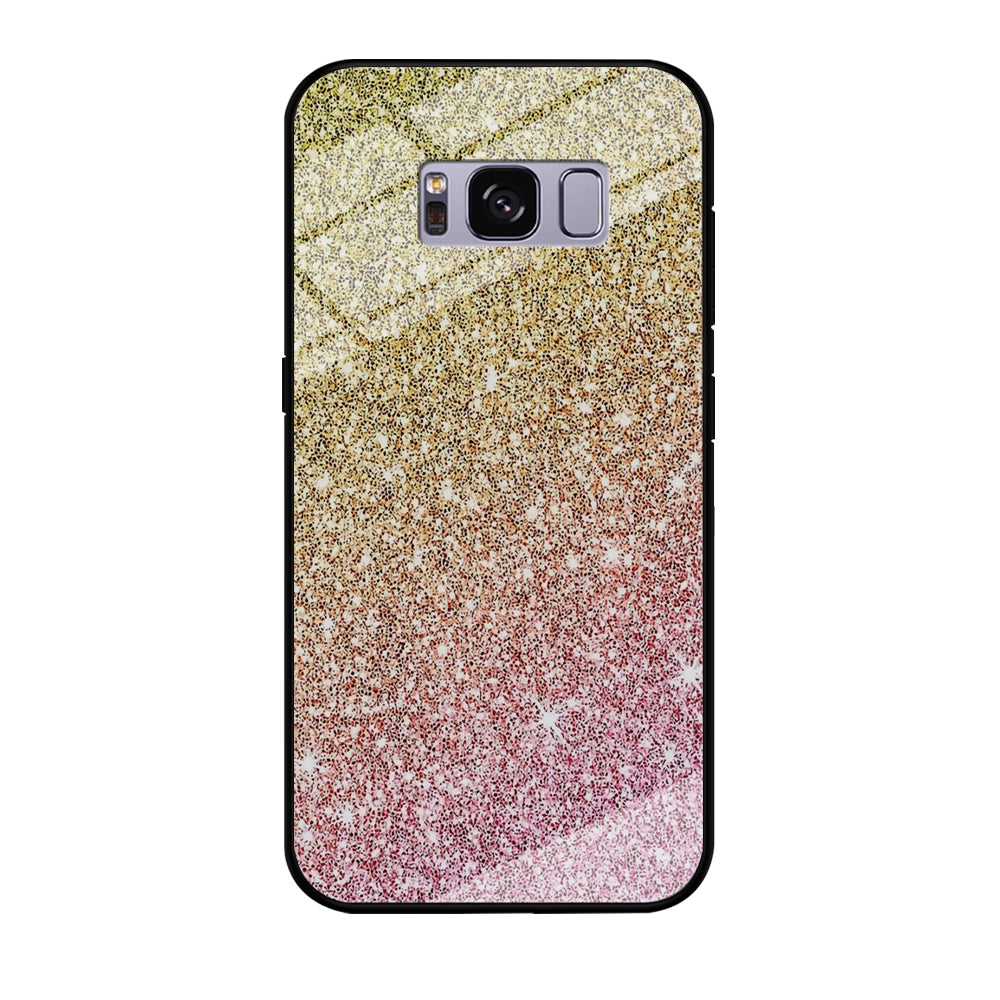 Sparkle Ride to Gold Samsung Galaxy S8 Case