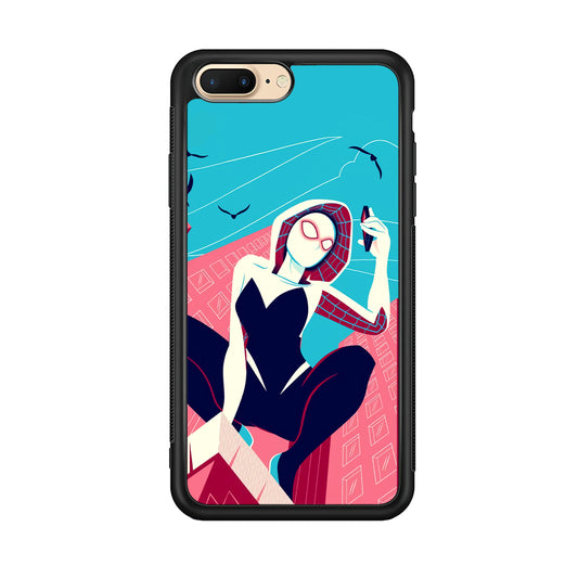 Spider Gwen Call The Comrade iPhone 8 Plus Case