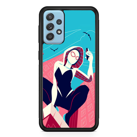 Spider Gwen Call The Comrade Samsung Galaxy A52 Case