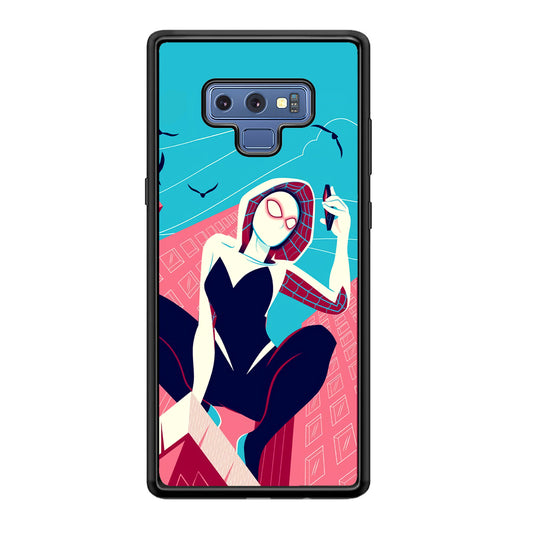 Spider Gwen Call The Comrade Samsung Galaxy Note 9 Case