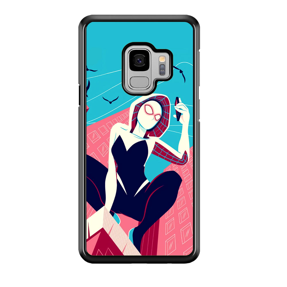 Spider Gwen Call The Comrade Samsung Galaxy S9 Case