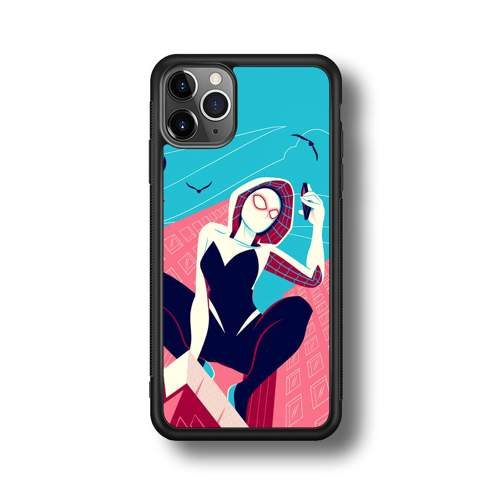 Spider Gwen Call The Comrade iPhone 11 Pro Max Case