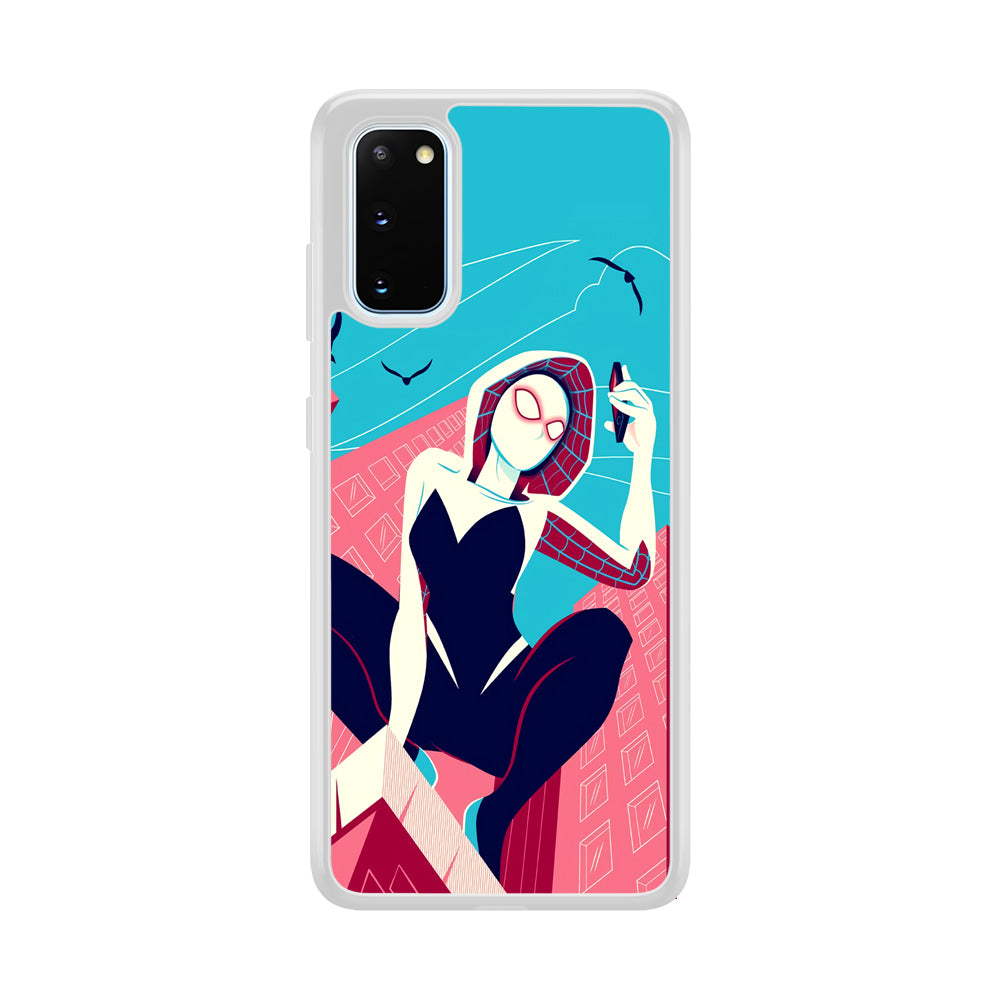 Spider Gwen Call The Comrade Samsung Galaxy S20 Case