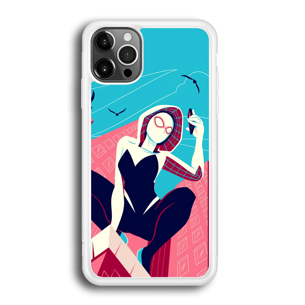 Spider Gwen Call The Comrade iPhone 12 Pro Case