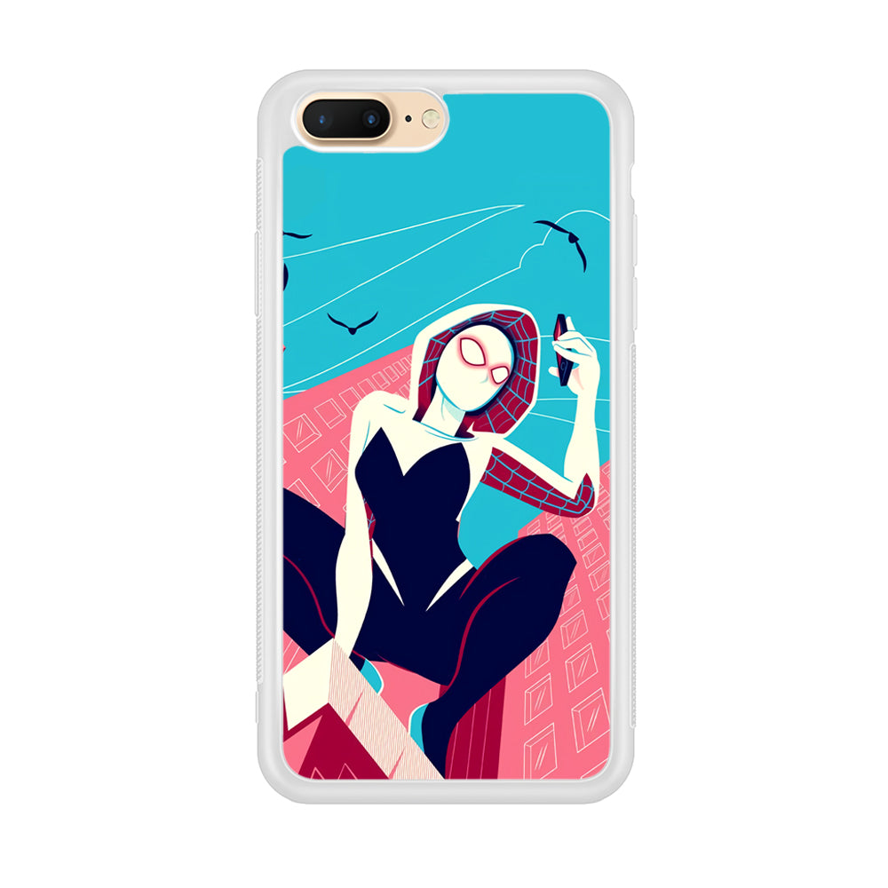 Spider Gwen Call The Comrade iPhone 8 Plus Case