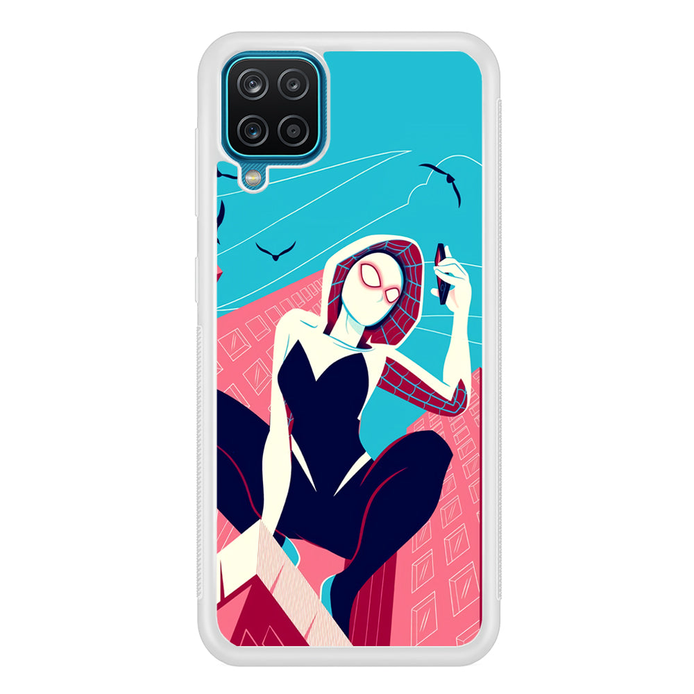 Spider Gwen Call The Comrade Samsung Galaxy A12 Case