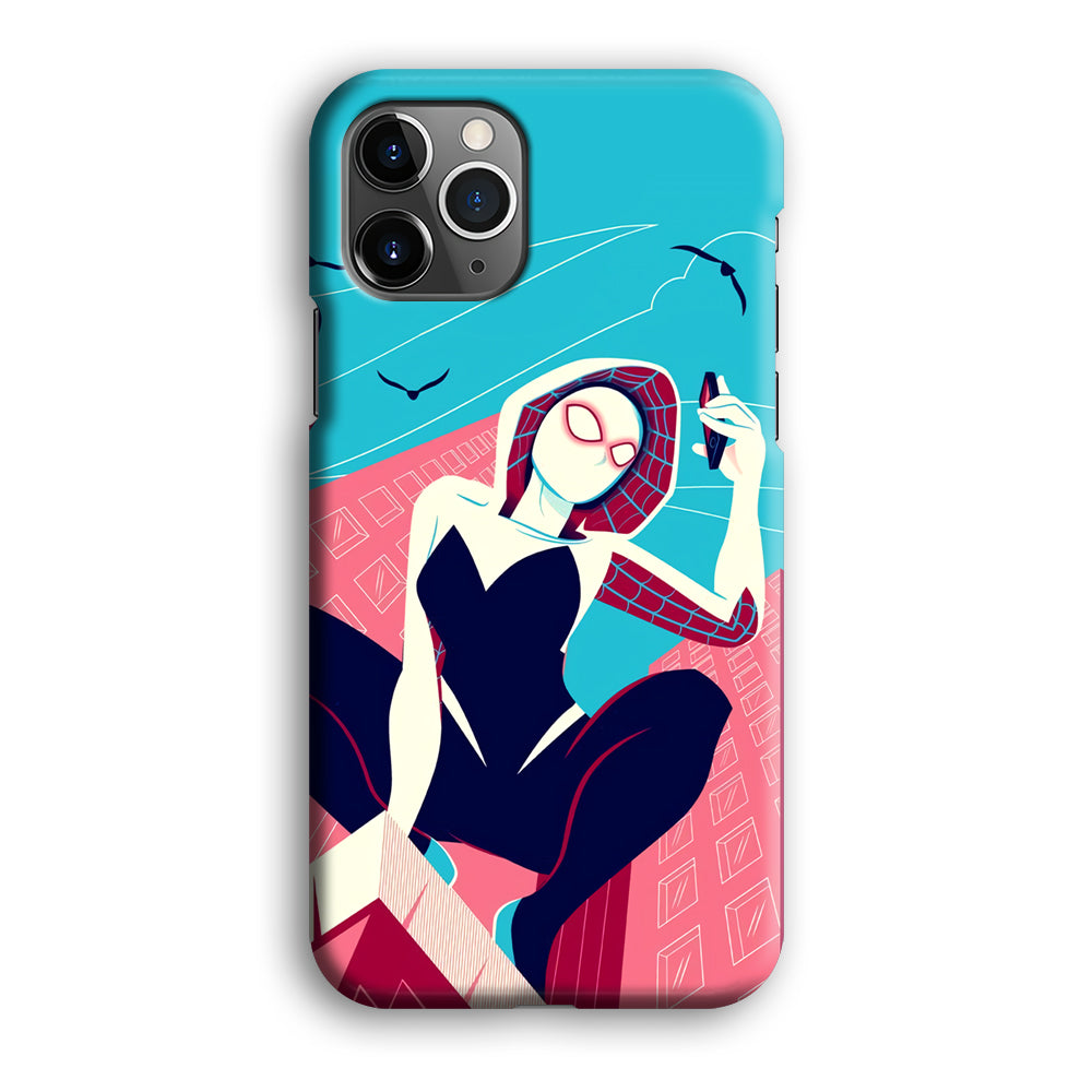 Spider Gwen Call The Comrade iPhone 12 Pro Case