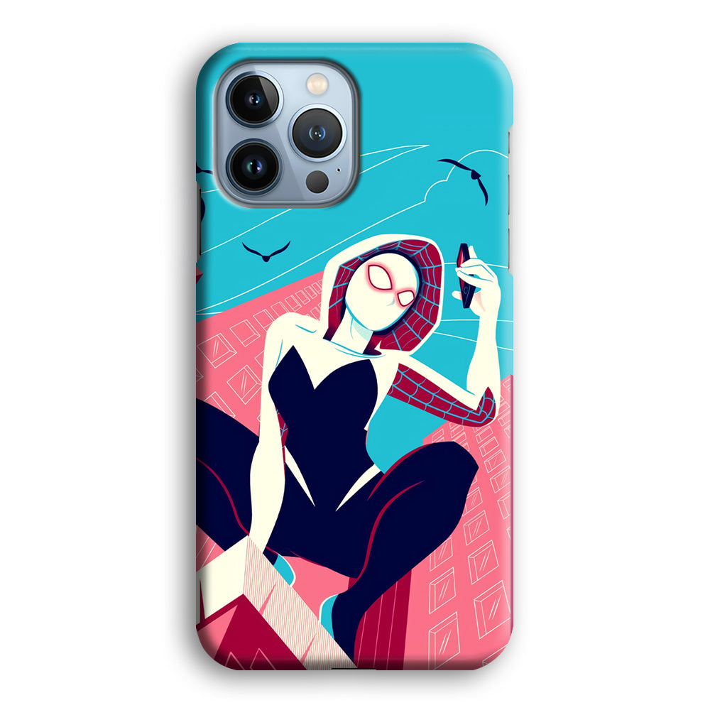 Spider Gwen Call The Comrade iPhone 13 Pro Max Case