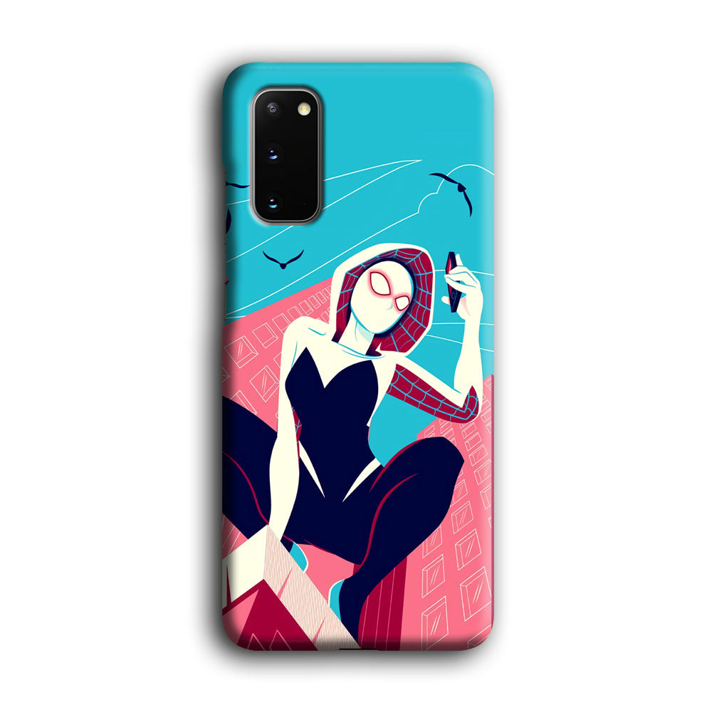 Spider Gwen Call The Comrade Samsung Galaxy S20 Case