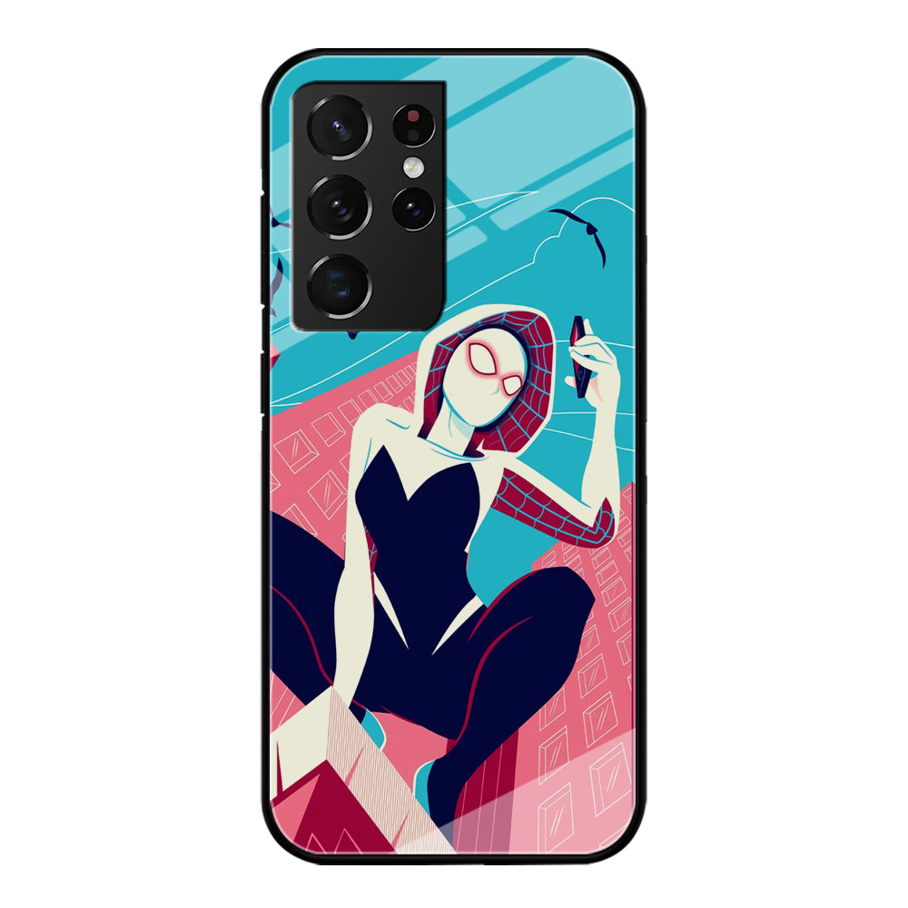 Spider Gwen Call The Comrade Samsung Galaxy S21 Ultra Case