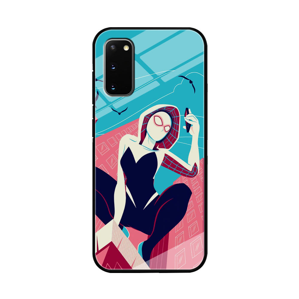 Spider Gwen Call The Comrade Samsung Galaxy S20 Case