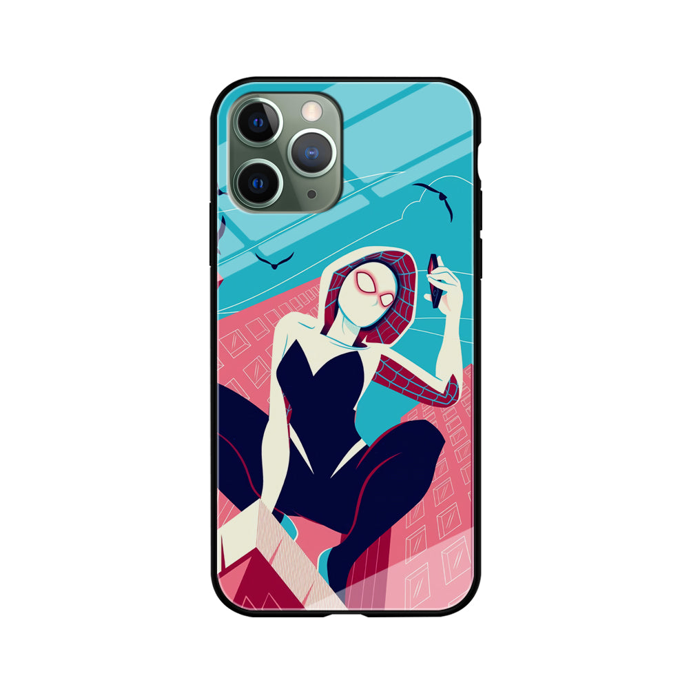 Spider Gwen Call The Comrade iPhone 11 Pro Case