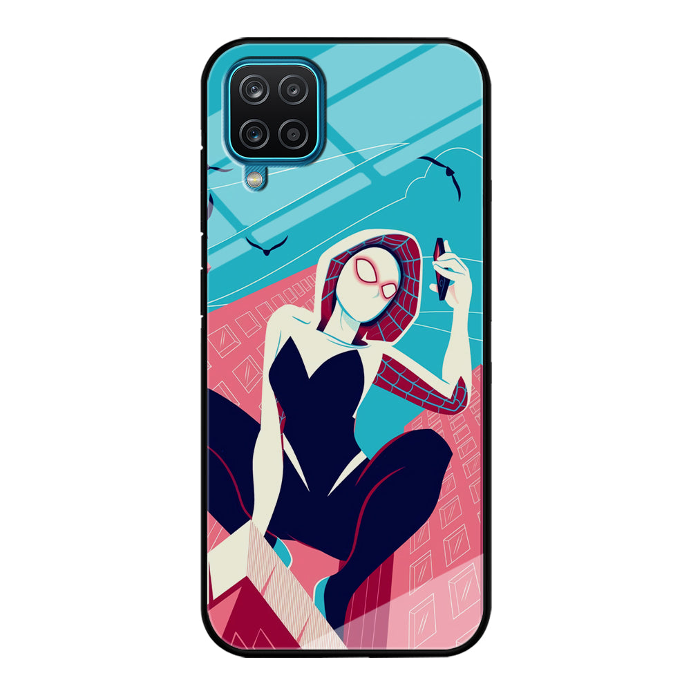 Spider Gwen Call The Comrade Samsung Galaxy A12 Case