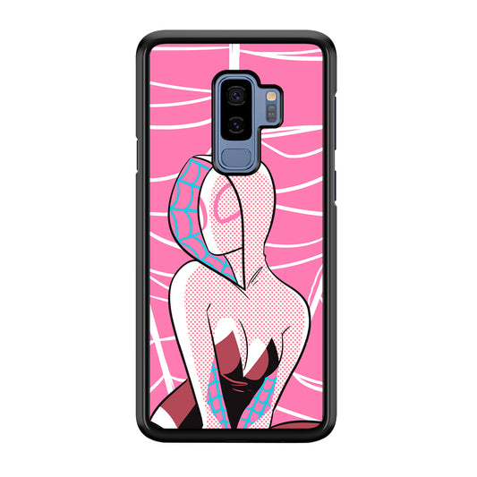 Spider Gwen Pink Theme Samsung Galaxy S9 Plus Case