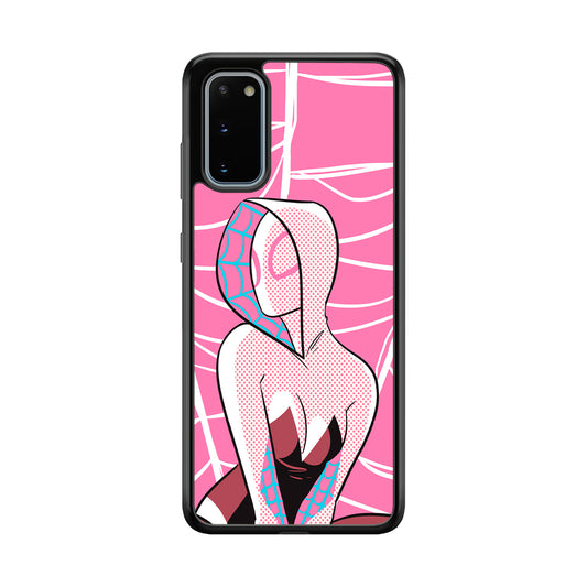 Spider Gwen Pink Theme Samsung Galaxy S20 Case