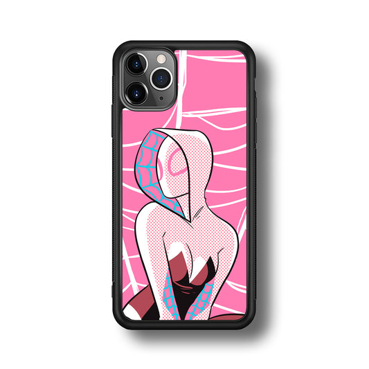 Spider Gwen Pink Theme iPhone 11 Pro Case