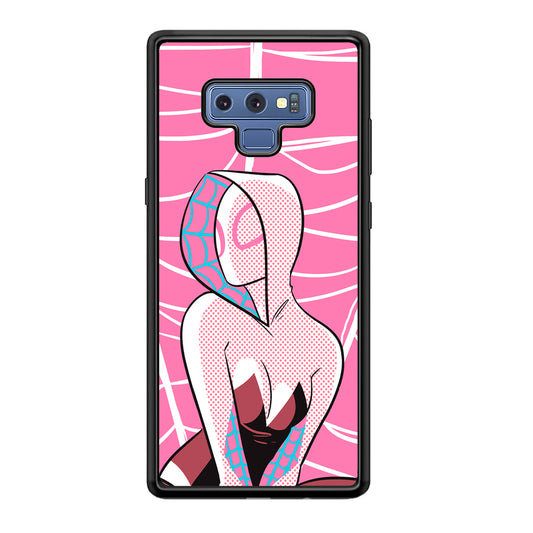 Spider Gwen Pink Theme Samsung Galaxy Note 9 Case