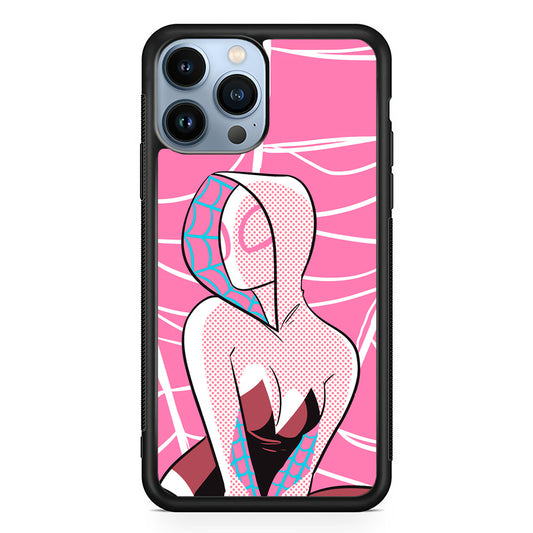 Spider Gwen Pink Theme iPhone 13 Pro Max Case