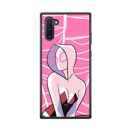 Spider Gwen Pink Theme Samsung Galaxy Note 10 Case