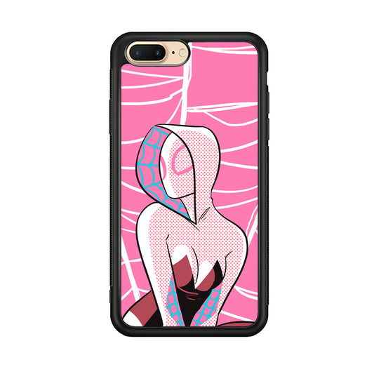 Spider Gwen Pink Theme iPhone 7 Plus Case
