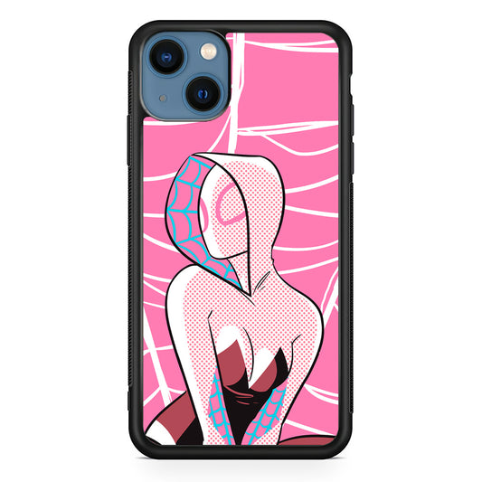 Spider Gwen Pink Theme iPhone 13 Case