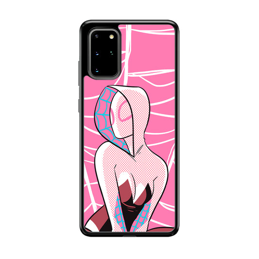 Spider Gwen Pink Theme Samsung Galaxy S20 Plus Case