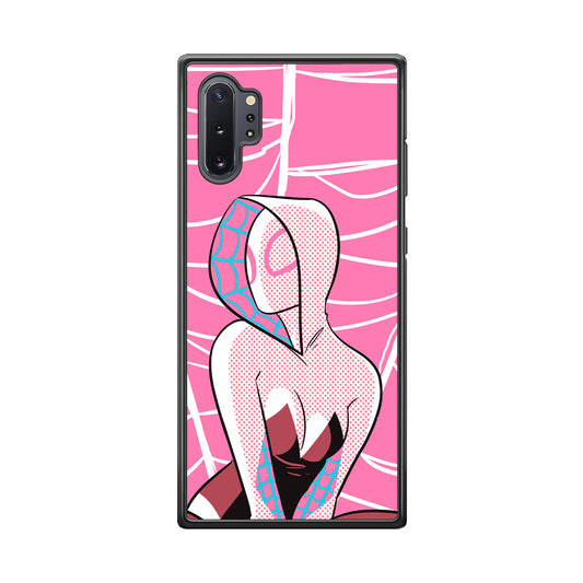 Spider Gwen Pink Theme Samsung Galaxy Note 10 Plus Case