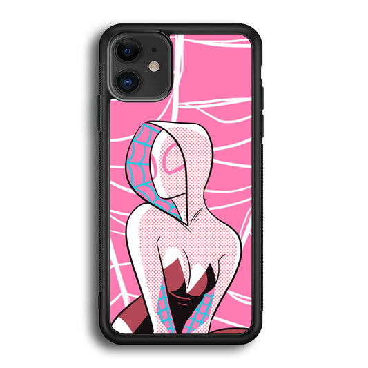 Spider Gwen Pink Theme iPhone 12 Case